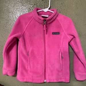 Toddler Girls 3T Columbia Pink Fleece Jacket